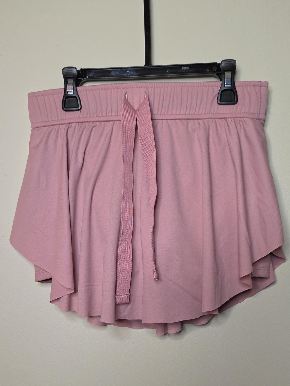 Zenana Women’s Pink Drawstring Active Skort